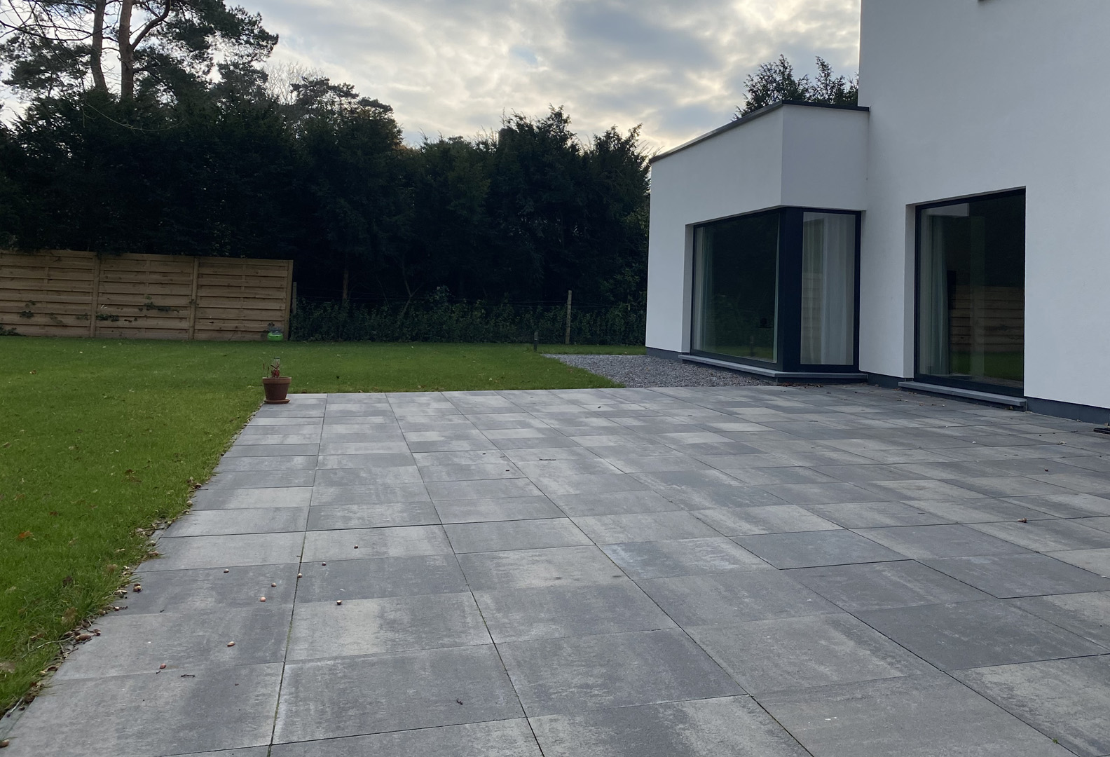 Aanleggen terras