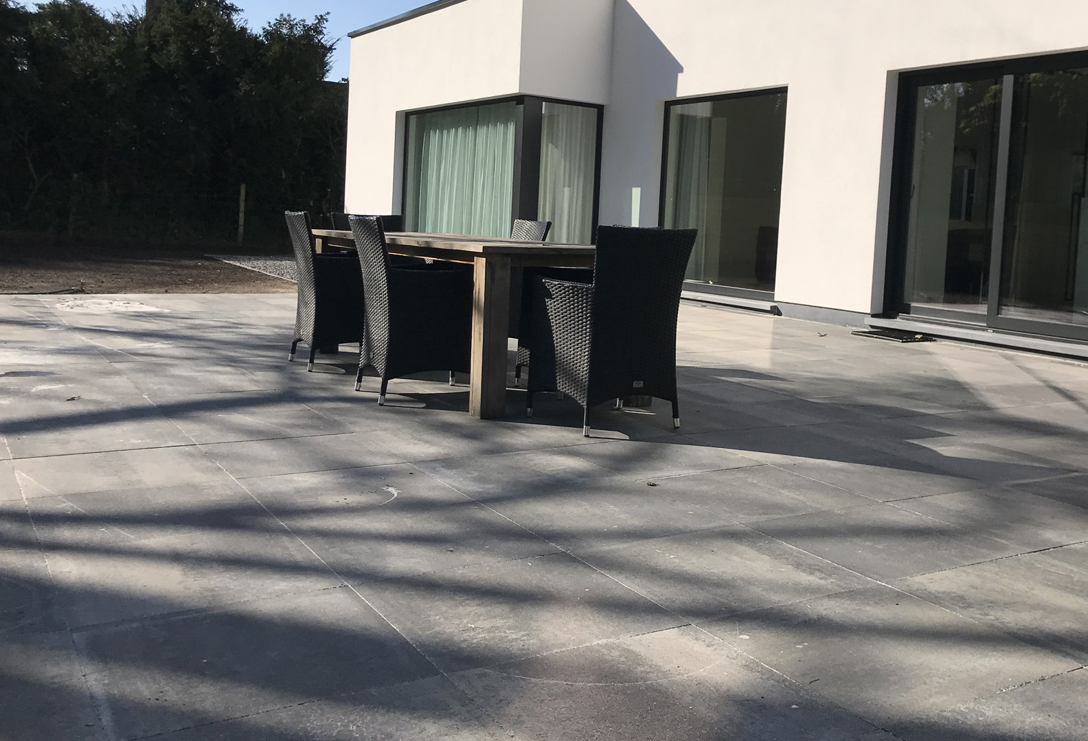 Terras aanleggen op maat van woning