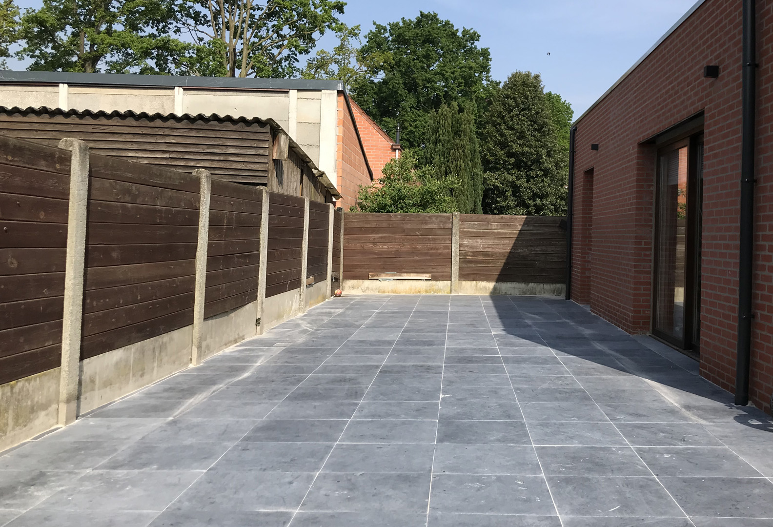 Terras op maat van woning